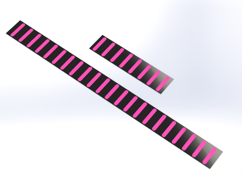 Pro Guard Sticker Rear Mini Magenta Rrp